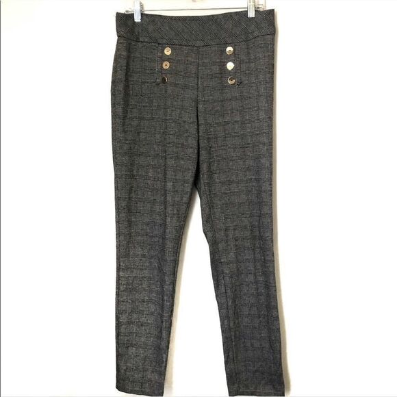 ALVIN VALLEY PANT Pull On Size 8 Houndstooth Pattern - Picture 1 of 5